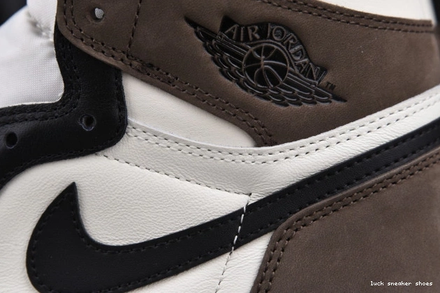 Rep LUCY DARK RETRO 1 MOCHA HIGH JORDAN 555088-105 AIR 0806
